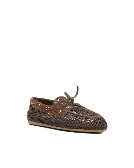 Miu Miu Brown Loafers