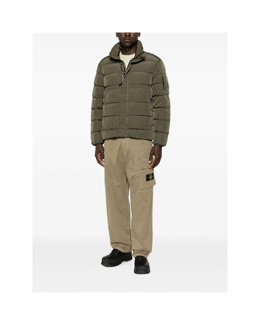 Stone Island Natural Neutrals Trousers for men