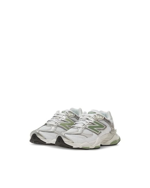 New Balance White Sneakers for men