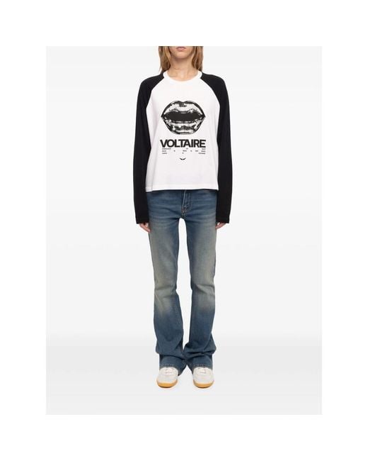 Zadig & Voltaire Black Walkra T-Shirt