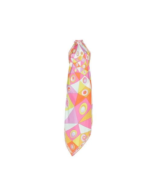 Emilio Pucci Pink Maxi Dresses