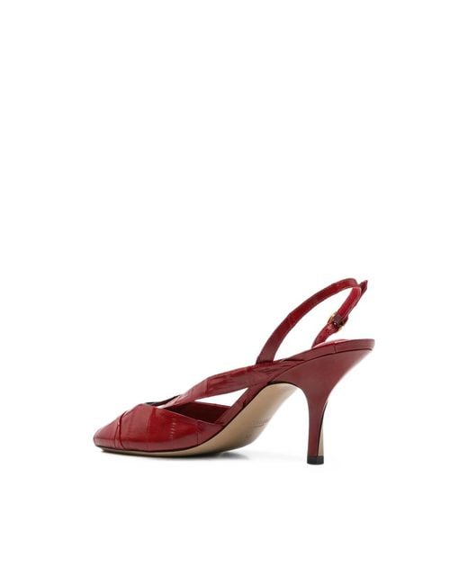 Jacquemus Red The Poisson Slingback Sandals