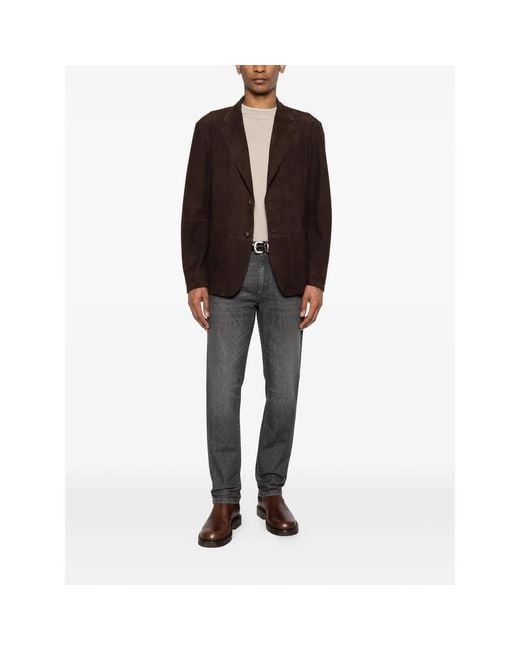Canali Brown Blazer for men