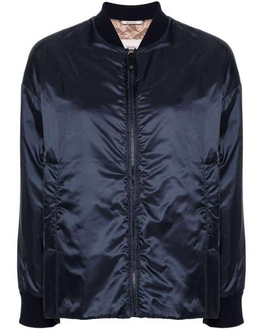 Max Mara The Cube Blue Water-Repellent Padded Jacket