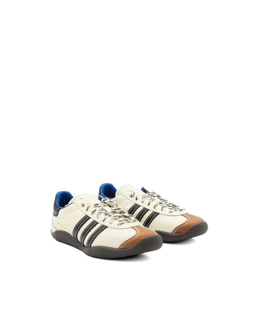 Adidas Blue X Walles Bonner Karintha Og Leather Low-Top Sneakers for men