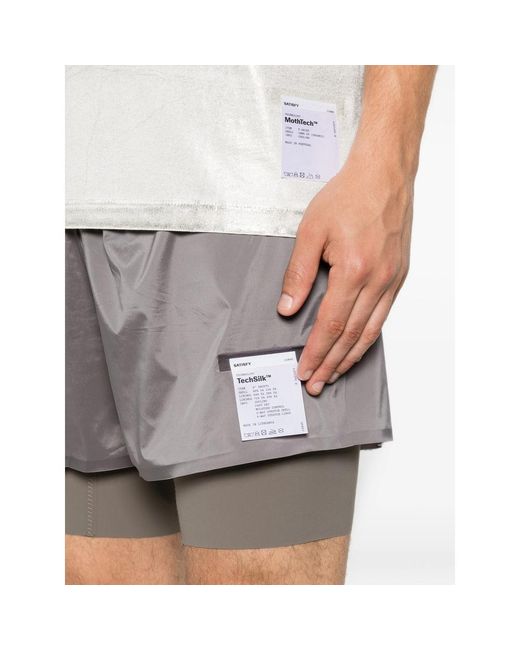 Satisfy Purple Techsilk 8" Shorts for men
