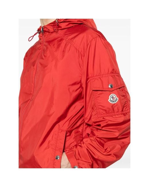 Moncler Red Jackets for men