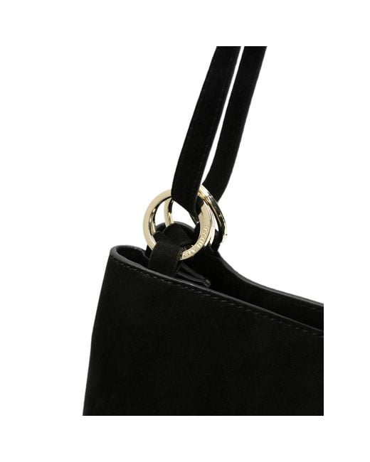 MANU Atelier Black Eterno Leather Shoulder Bag