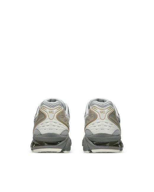 Asics Gray Sneakers Artificial Leather for men