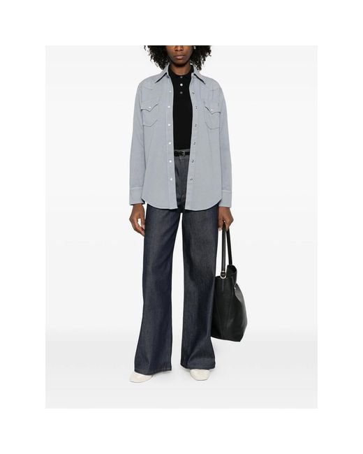 A.P.C. Blue Tops
