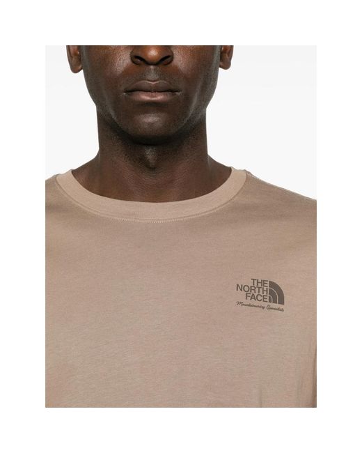 The North Face Natural Graphic-Print T-Shirt for men