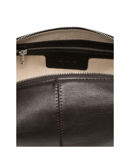 Lemaire Black Mini Quiver Tote Bag