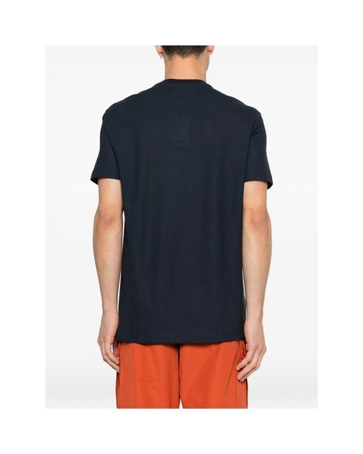 KIRED Blue V-Neck T-Shirt for men