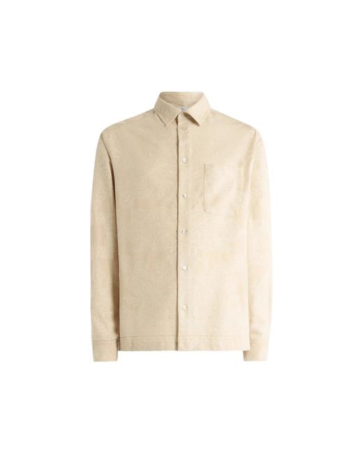 Etro Natural Neutrals Shirts for men