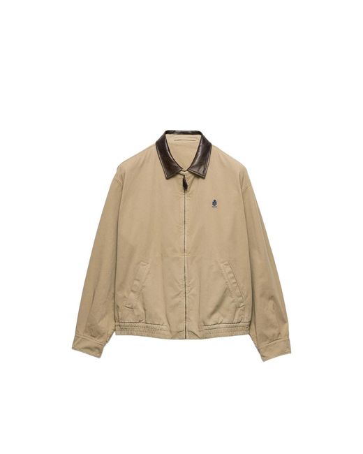 Prada Natural Neutrals Jackets for men