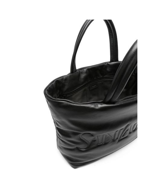 Saint Laurent Black Tote Bags