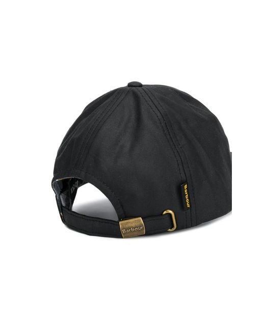 Barbour Black Caps for men