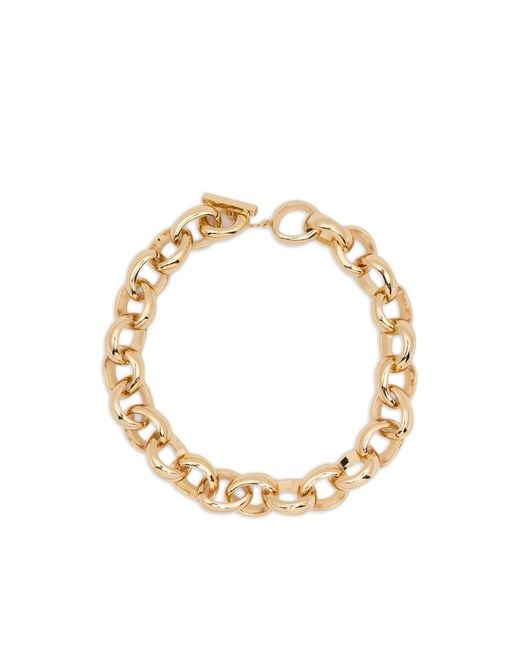 Joseph Metallic Chain-Link Necklace