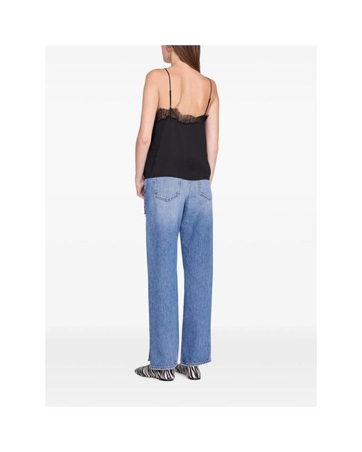 Anine Bing Black Mael Camisole
