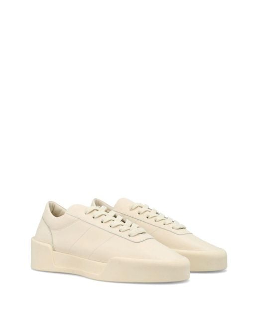 Fear Of God Natural Aerobic Low Leather Sneakers