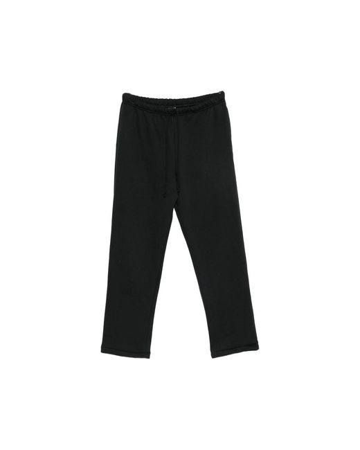 Skims Black Drawstring-Waist Track Pants for men