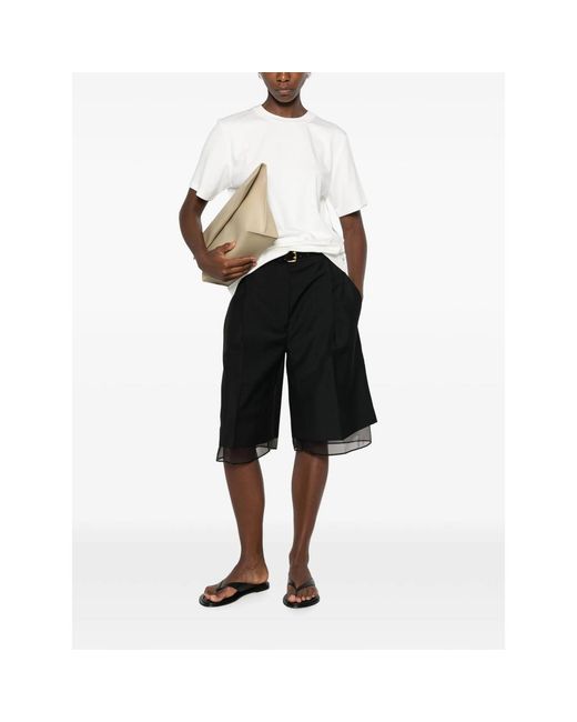 ELEH White Crew-Neck Short-Sleeve T-Shirt