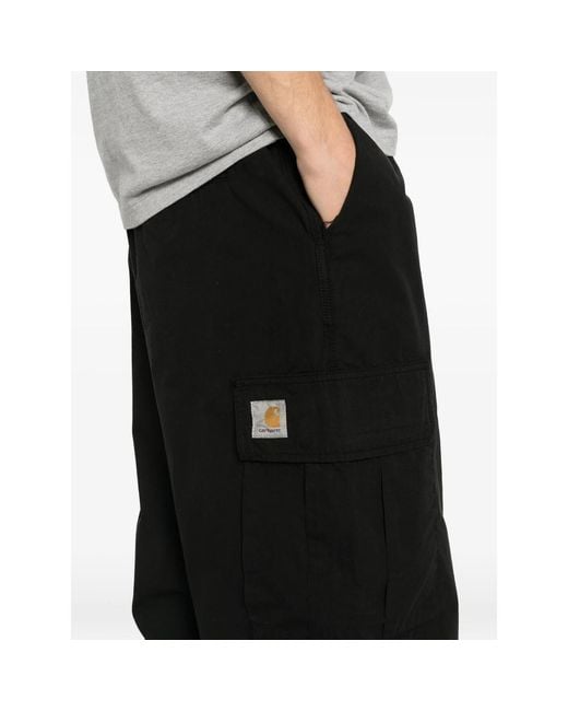 Carhartt Black Cargo Trousers for men