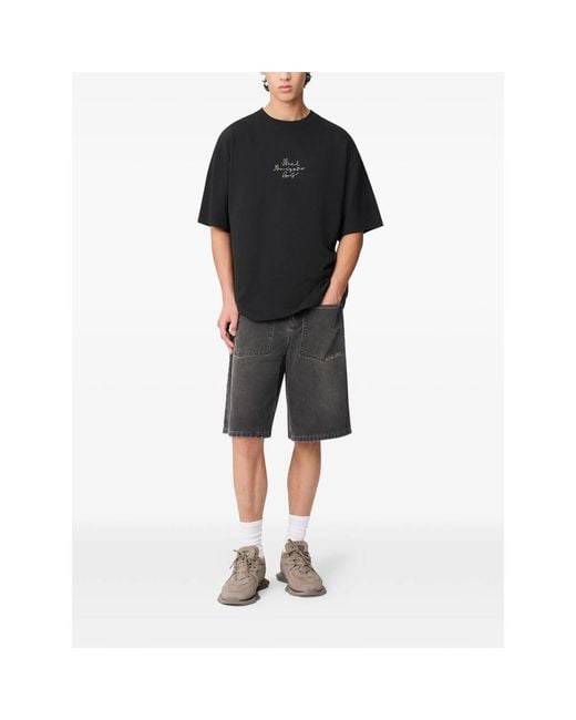 Axel Arigato Black Paris City T-Shirt for men