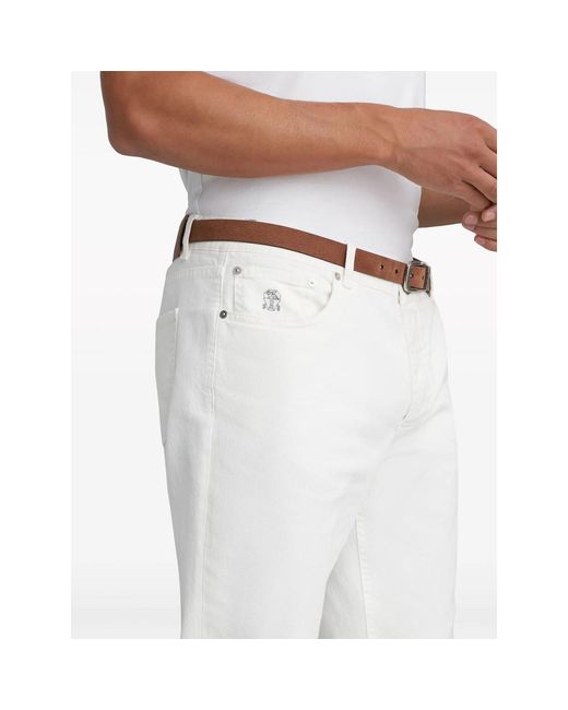 Brunello Cucinelli Gray Denim for men