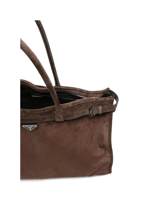 Prada Brown Tote Bags for men