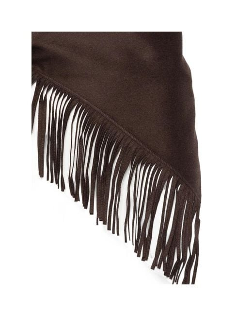 Carven Black Scarves