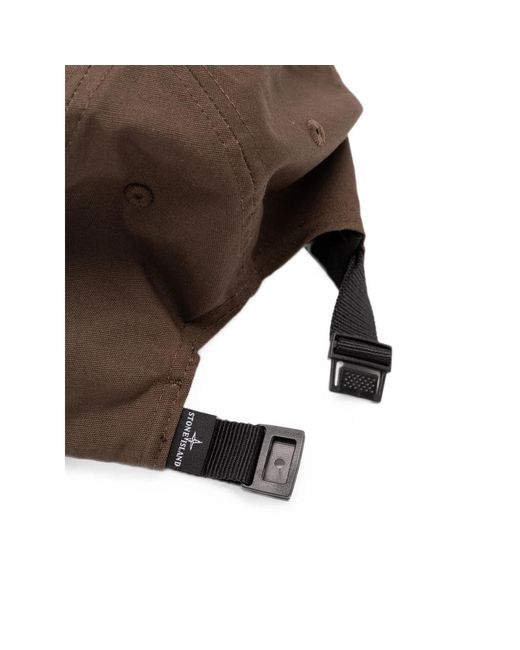 Stone Island Brown Hats for men