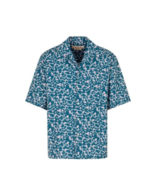 Marni Blue Shirts for men