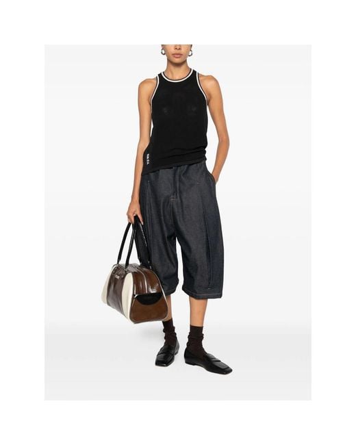 Y-3 X Wales Bonner Black Y-3 Wales Bonner Knit Tank Top