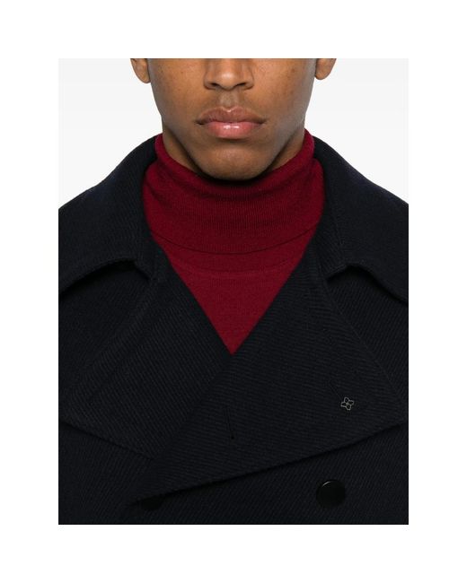 Tagliatore Black Coats for men