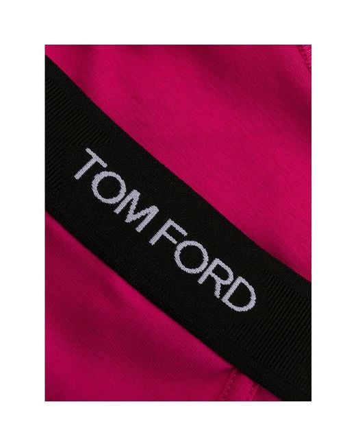 Tom Ford Pink Nylon Underwear for men