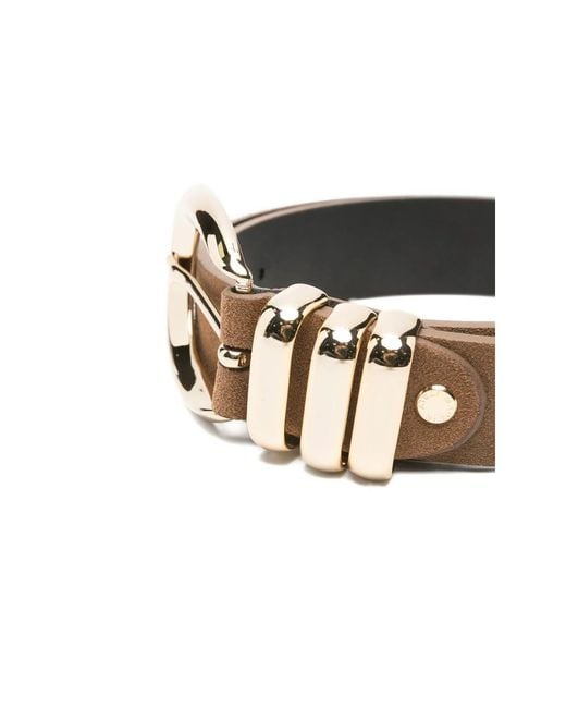 FEDERICA TOSI Metallic Emily Buckle-Fastening Belt