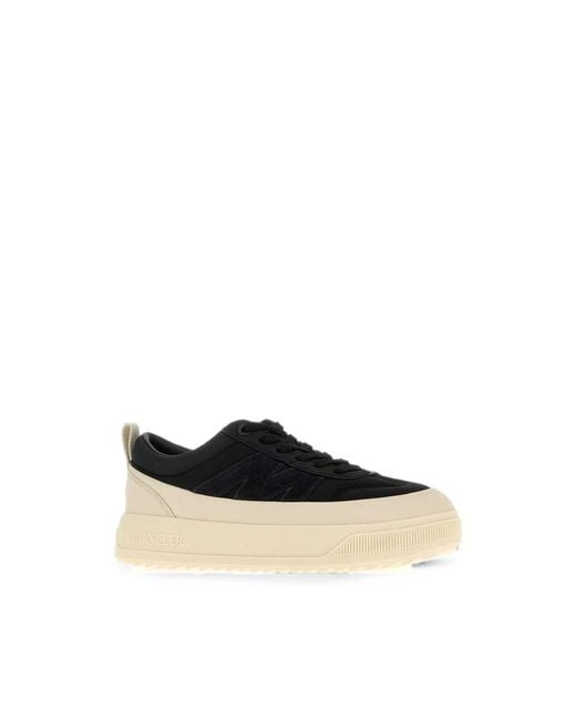Moncler Black Altive Panelled Sneakers for men