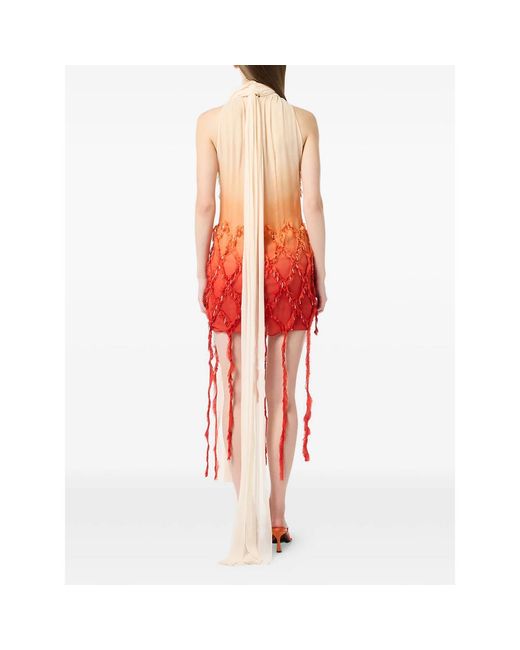 Blumarine Red Party Dresses