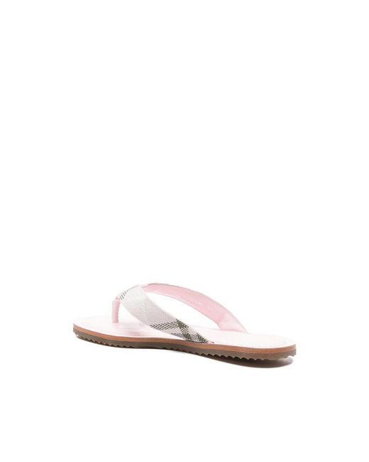 Burberry White Shoes