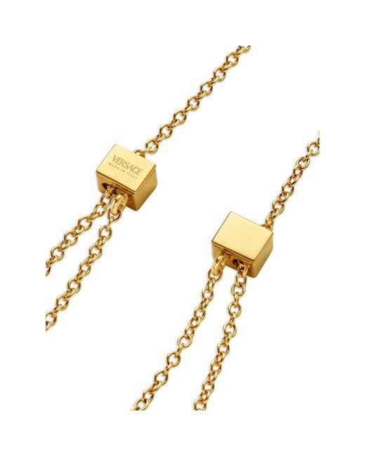 Versace Metallic Necklaces for men
