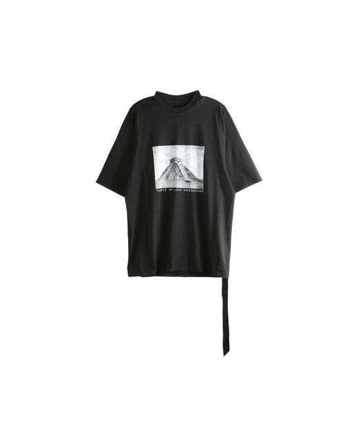 Rick Owens Black T-Shirts for men