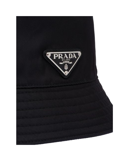 Prada Black Hats for men