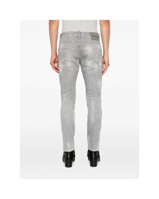 DSquared² Gray Denim for men