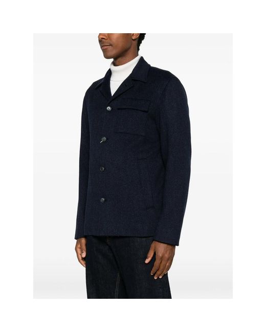 Herno Blue Jackets for men