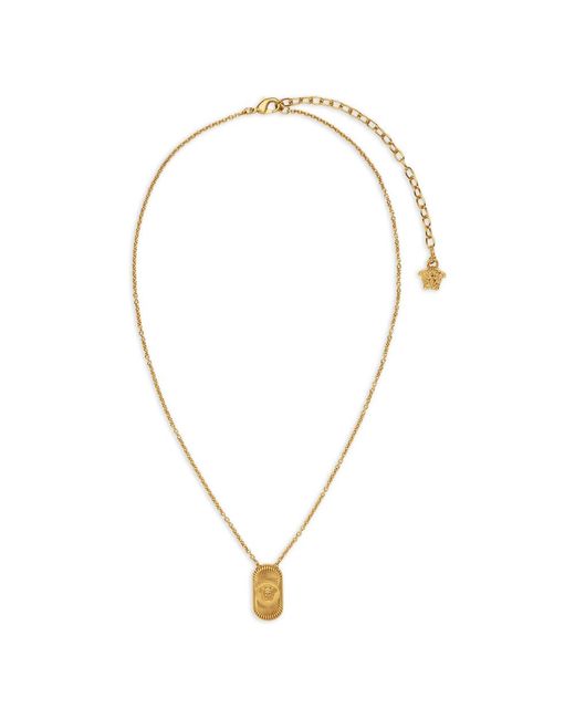 Versace Metallic Necklaces for men