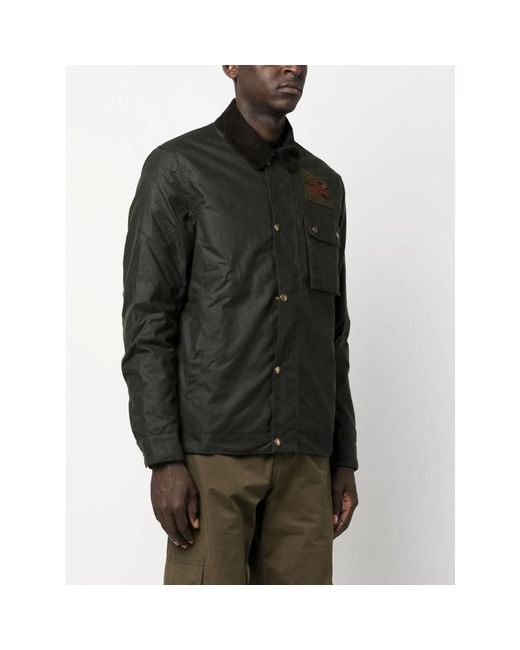 Barbour Black Outerwears for men
