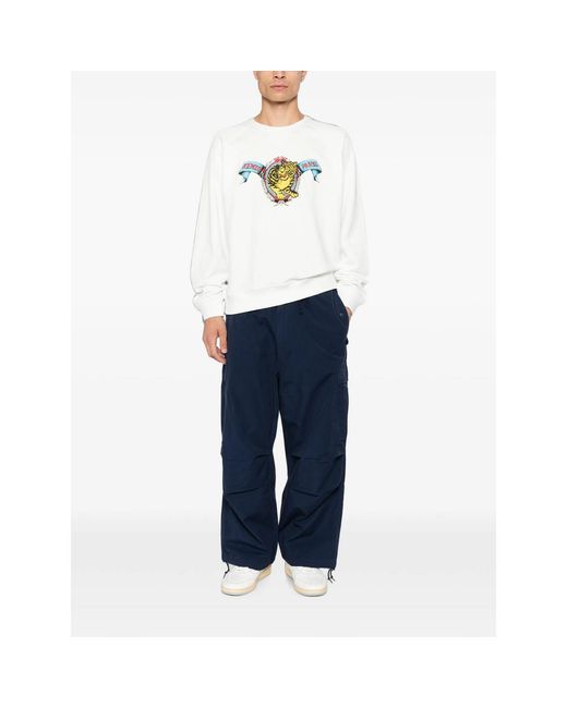 KENZO White Tiger Academy Sweatshirt for men