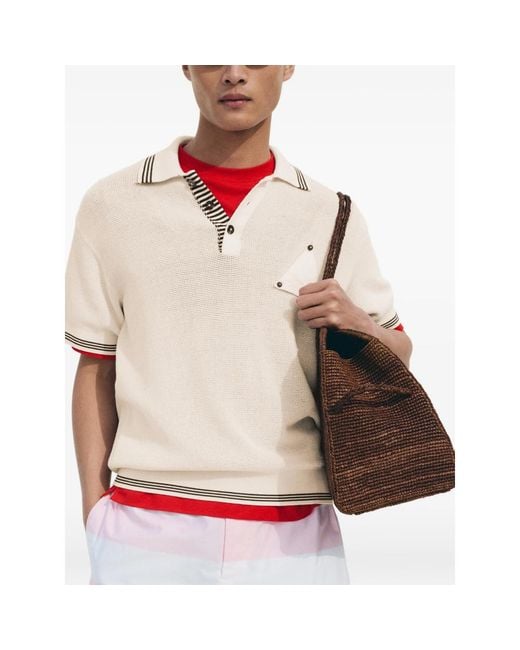 Jacquemus Natural Neutrals Polo Shirts for men