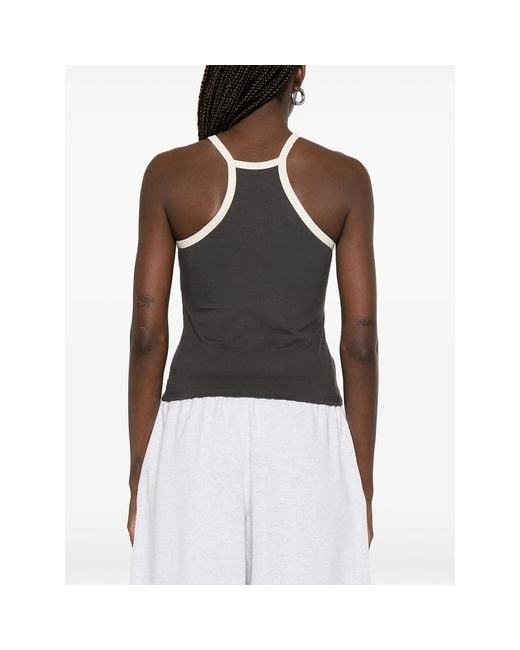 New Balance Black Performance Tank Top Cotton-Blend
